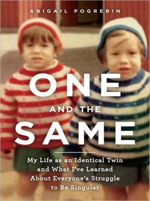 cover image of One and the Same